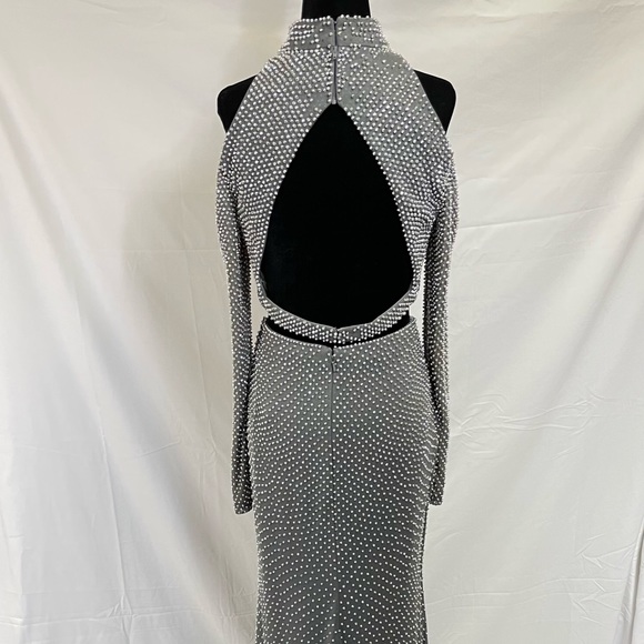 La Femme 2 piece open shoulders - beaded everywhere - Picture 3 of 5